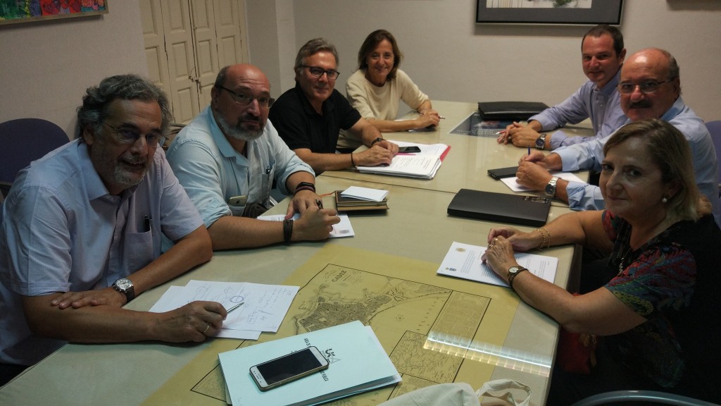 Reunión Comisión Seguimiento Cátedra Ateneo de Cádiz–Universidad de Cádiz